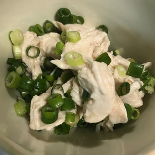 お蕎麦やさんで食べたささみのわさび和え